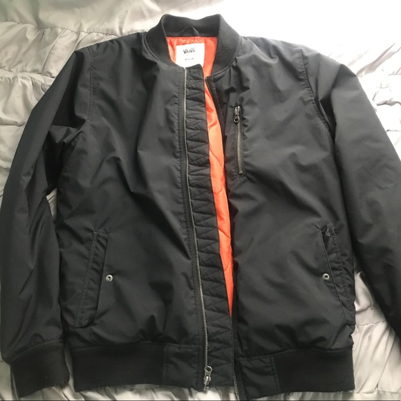 vans black jacket